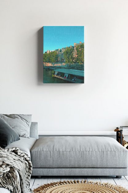 Lake Town canvas