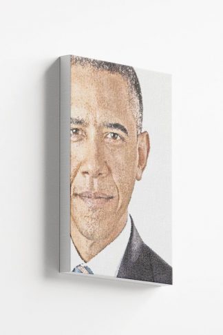 Obama artsy photography canvas