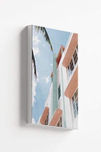 Pastel color palette architecture canvas