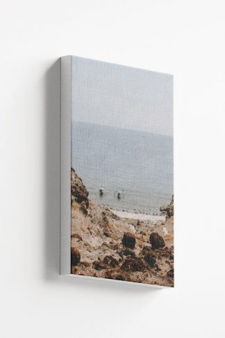 Rock and beaches canvas
