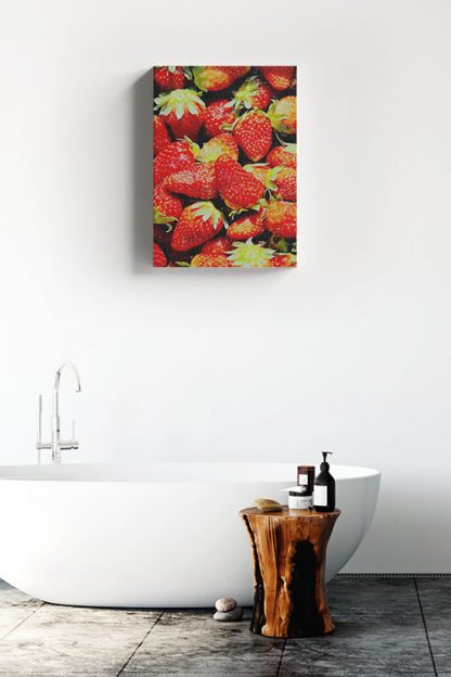 Strawberry aesthetis canvas