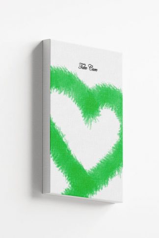 Green Heart Canvas