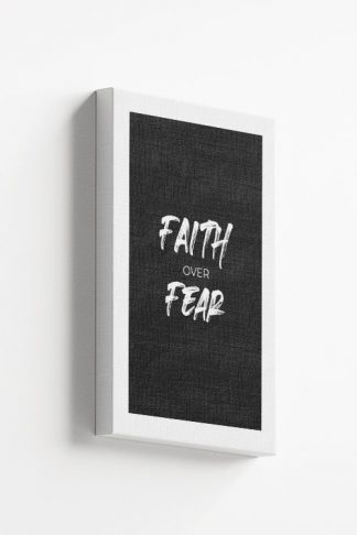 Faith over fear Canvas