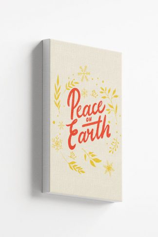 Peace on earth Canvas