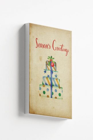 Season's greetings gifts Canvas