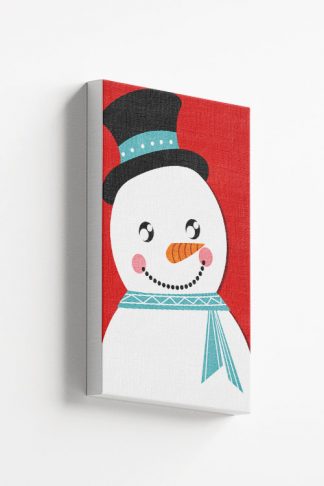 Cute snowman Canvas