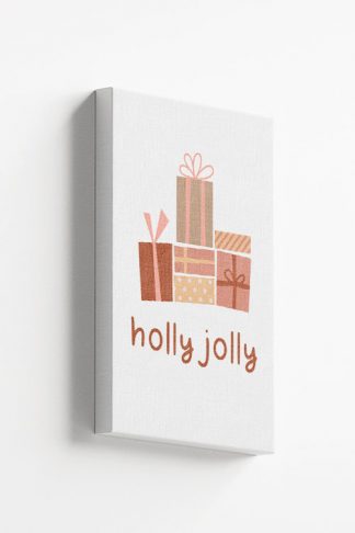 Holly Jolly sketch gift Canvas