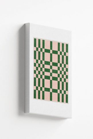 Checkered and plaid art no. 1 Canvas