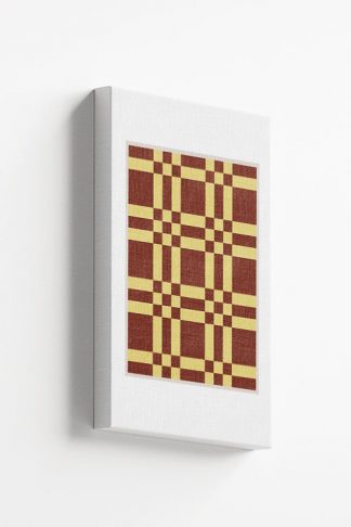 Checkered and plaid art no. 2 Canvas