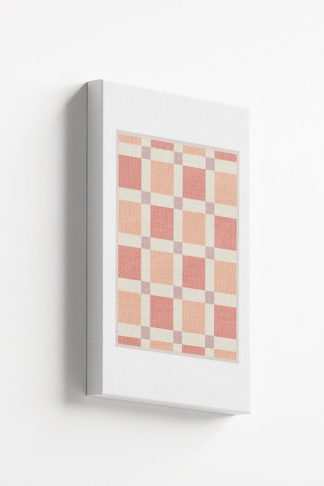 Checkered and plaid art no. 4 Canvas
