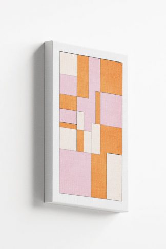 Mixed of rectangles art Canvas