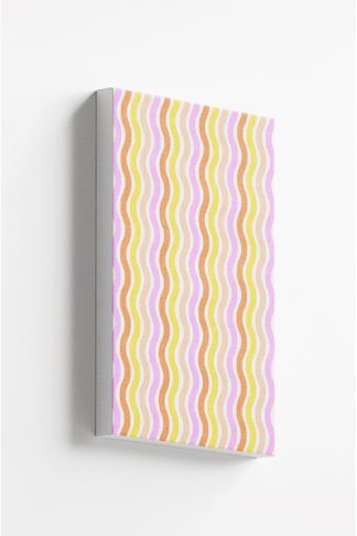 Retro Waves Canvas