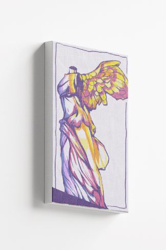 Colorful headless angel Canvas
