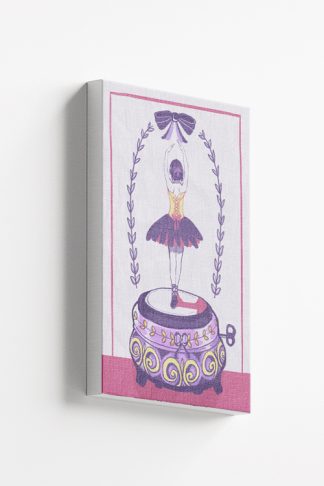 Colorful ballerina Canvas