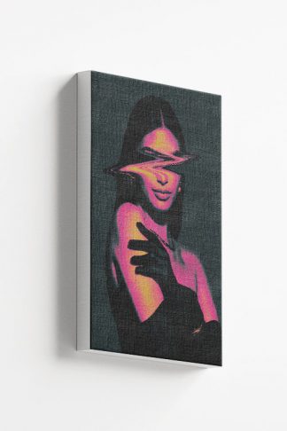 Yvonne Aresu on a Glitch on canvas print.