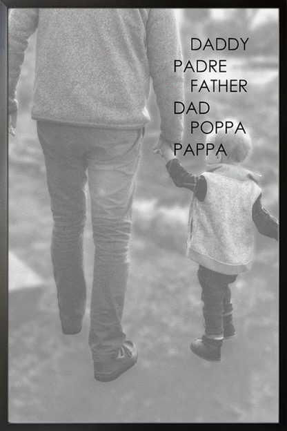 Father in different language and call Poster