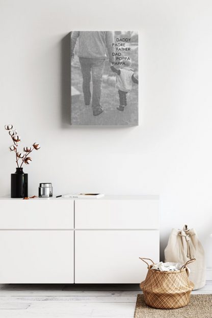 Father in different language and call Canvas