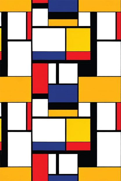 Color Tetris No 1 Poster