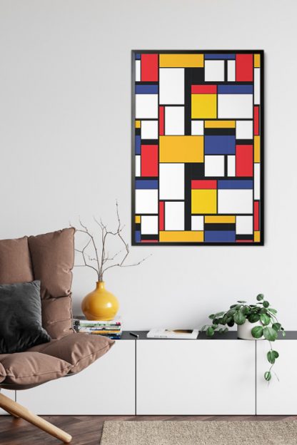 Color Tetris No 2 Poster