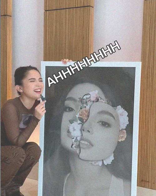 Artdesignph influencer with the What lies beneath poster print