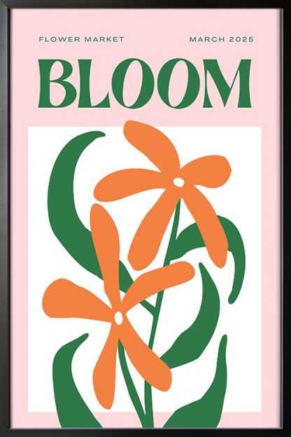 Bloom Flower Poster