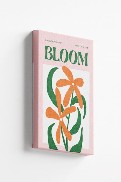 Bloom Flower Canvas