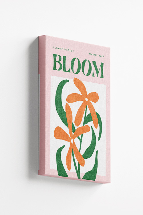 Bloom Flower Canvas