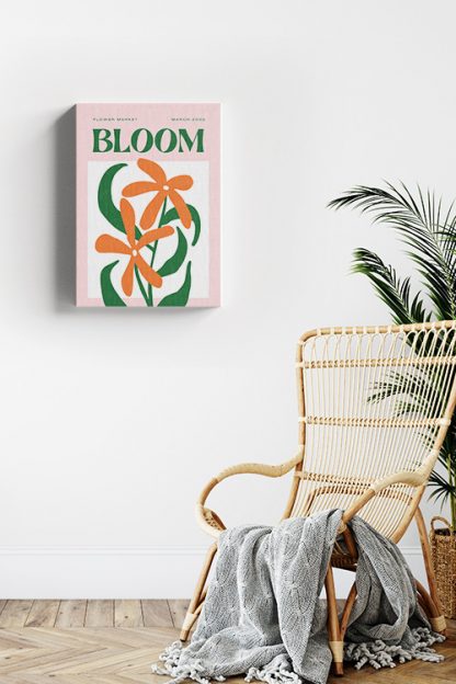 Bloom Flower Canvas
