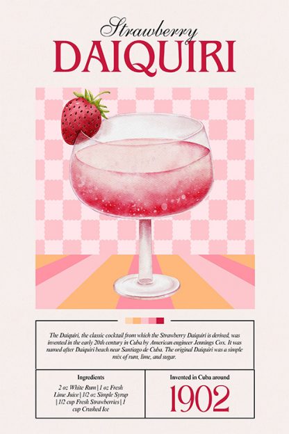 Strawberry Daiquiri Poster