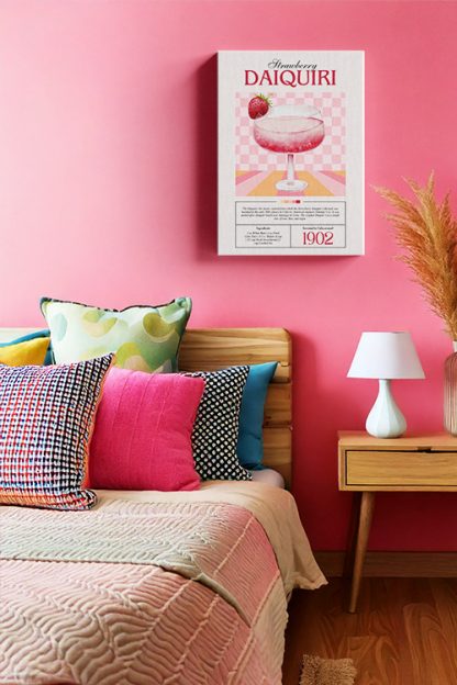 Strawberry Daiquiri Canvas