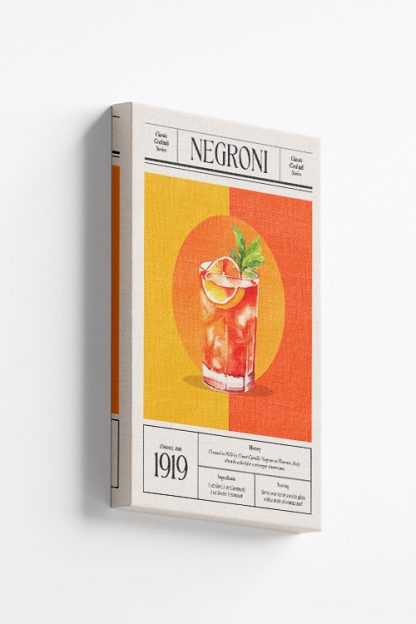 Negroni Canvas