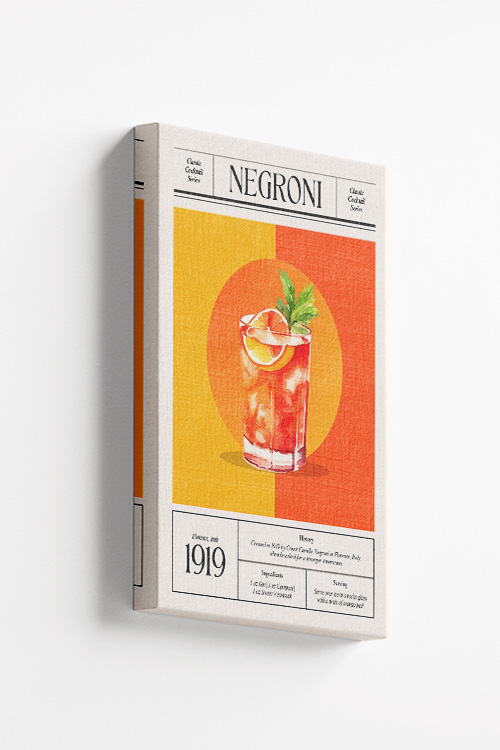 Negroni Canvas