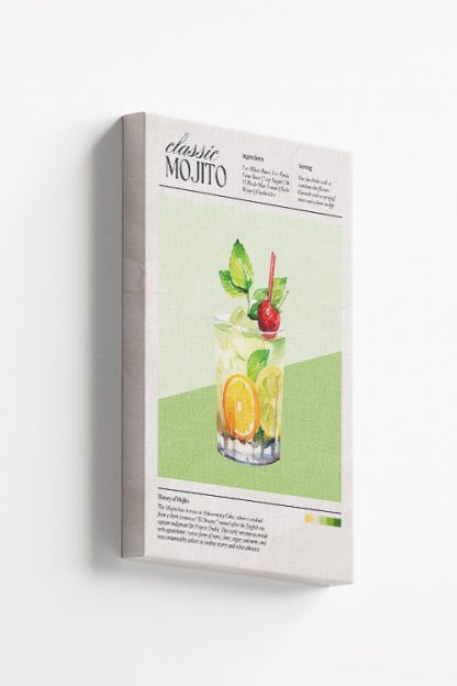 Classic Mojito Canvas