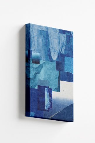 Fragment of Blue 1 Canvas