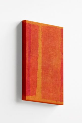 Orange Radiance Canvas