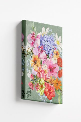 Watercolor Flowers Canvas