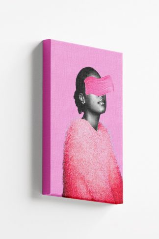 Veiled in Vivid Canvas