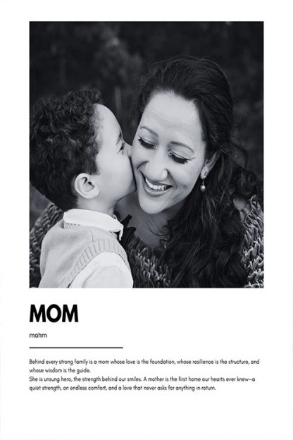 Mom Definition Poster
