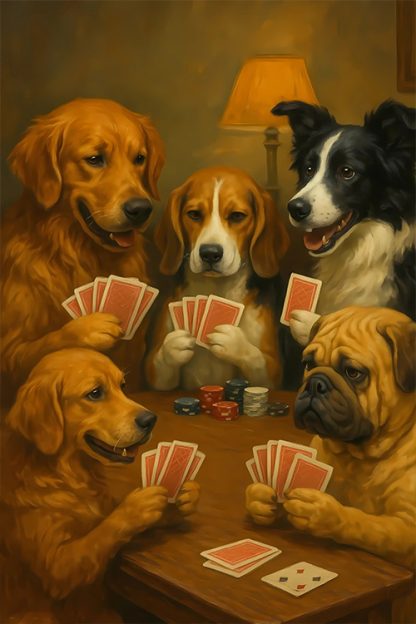 Barking Poker Poster