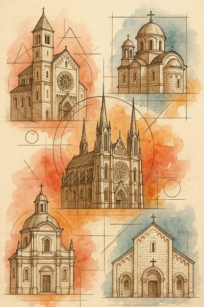 Five Churches Poster
