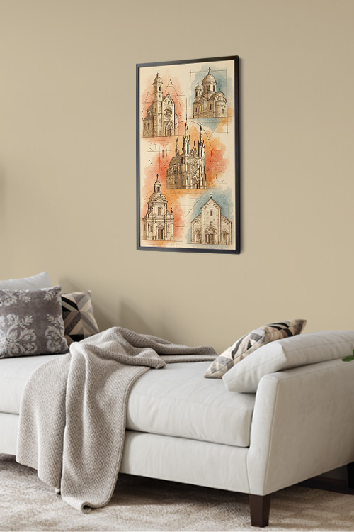 Five Churches Poster
