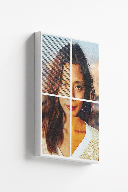 Four Textures Canvas