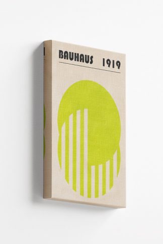 Bauhaus Inspired 1923 No. 1 Poster Canvas Print