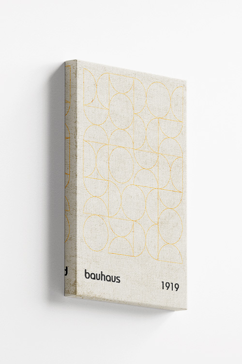 Bauhaus Inspired 1919 No. 4 Canvas Print