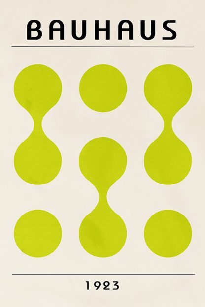 Bauhaus Inspired 1923 No. 1 Poster Print