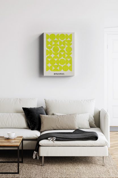 Bauhaus Bloom 1 Canvas Print