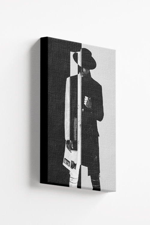 The Negative Canvas Print