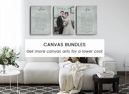 Save more with canvas art bundles