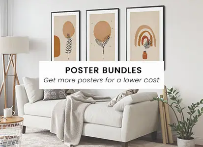 Save more with poster bundles