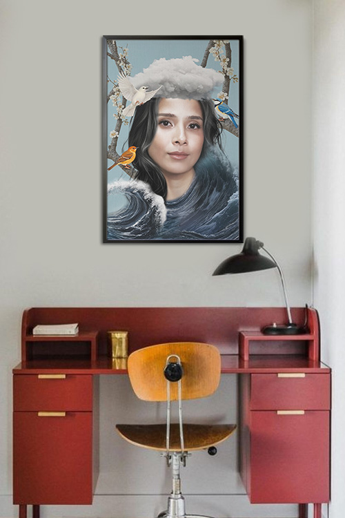 A personalized poster made with Maxene Magalona in mind.